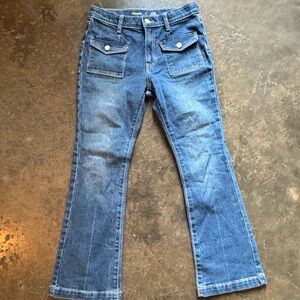 Old Navy Flare Jeans in Medium Blue
